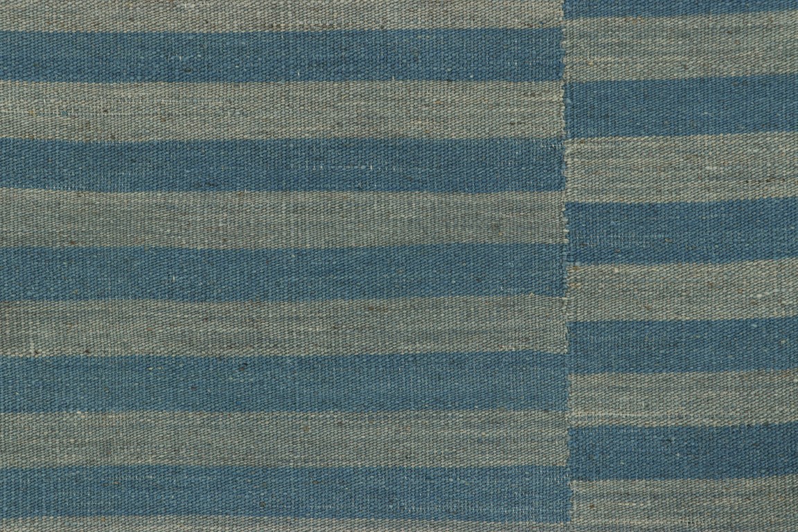 Contemporary Striped Kilim Rug