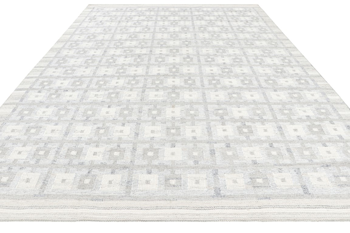 Swedish Scandinavian Geometric Rug