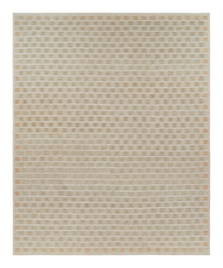 Modern Scandinavian Geometric Rug