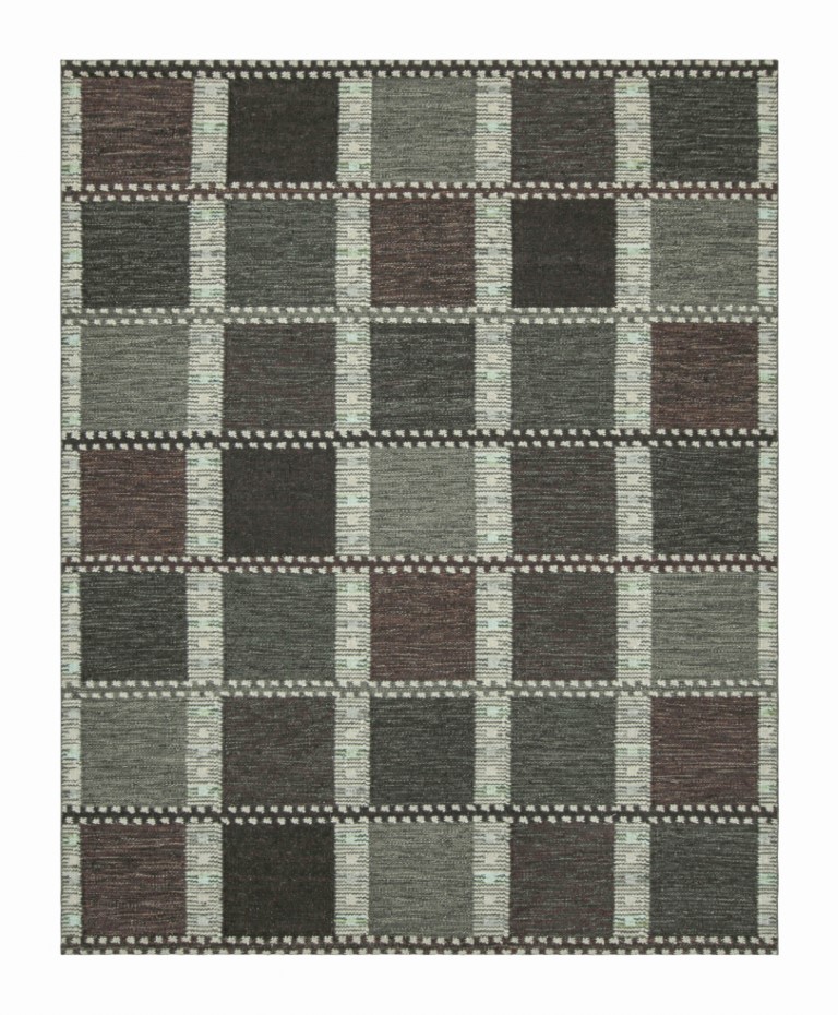 Swedish Scandinavian Geometric Rug