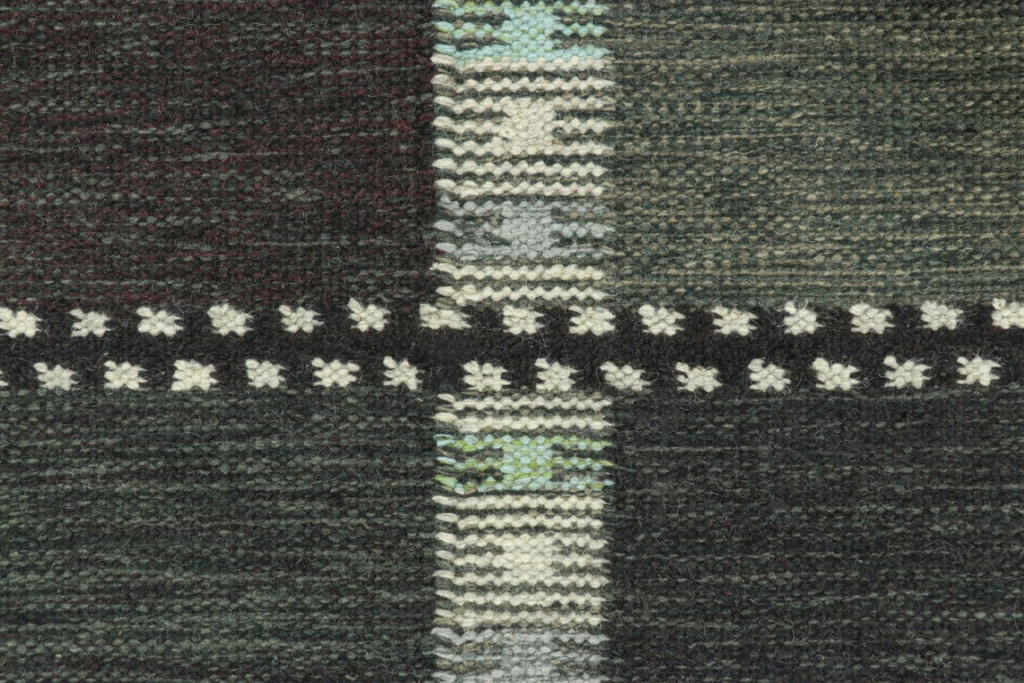 Swedish Scandinavian Geometric Rug