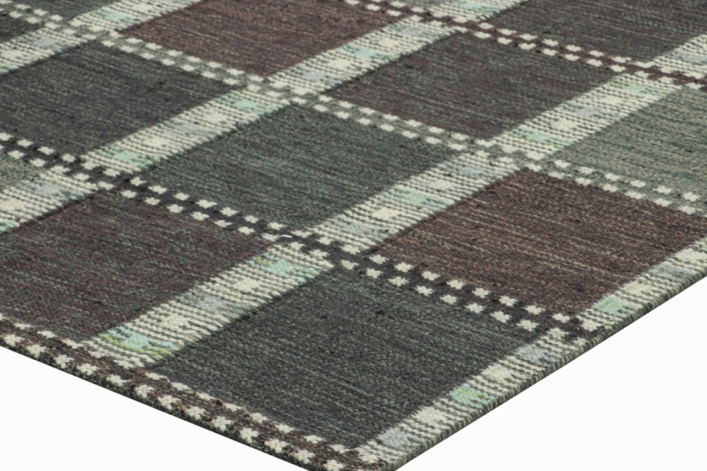 Swedish Scandinavian Geometric Rug