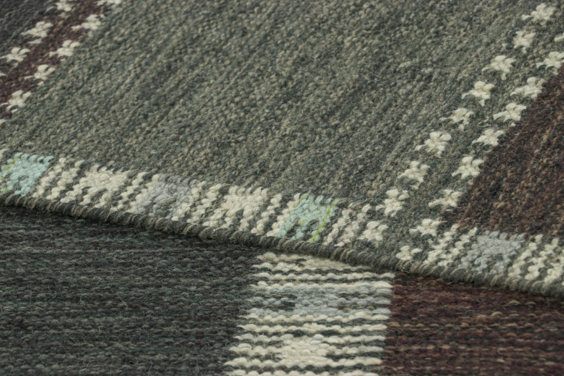 Swedish Scandinavian Geometric Rug