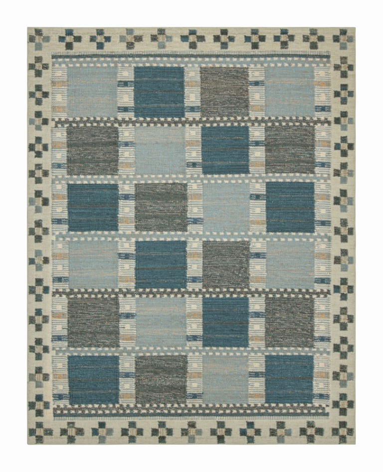 Swedish Scandinavian Geometric Rug