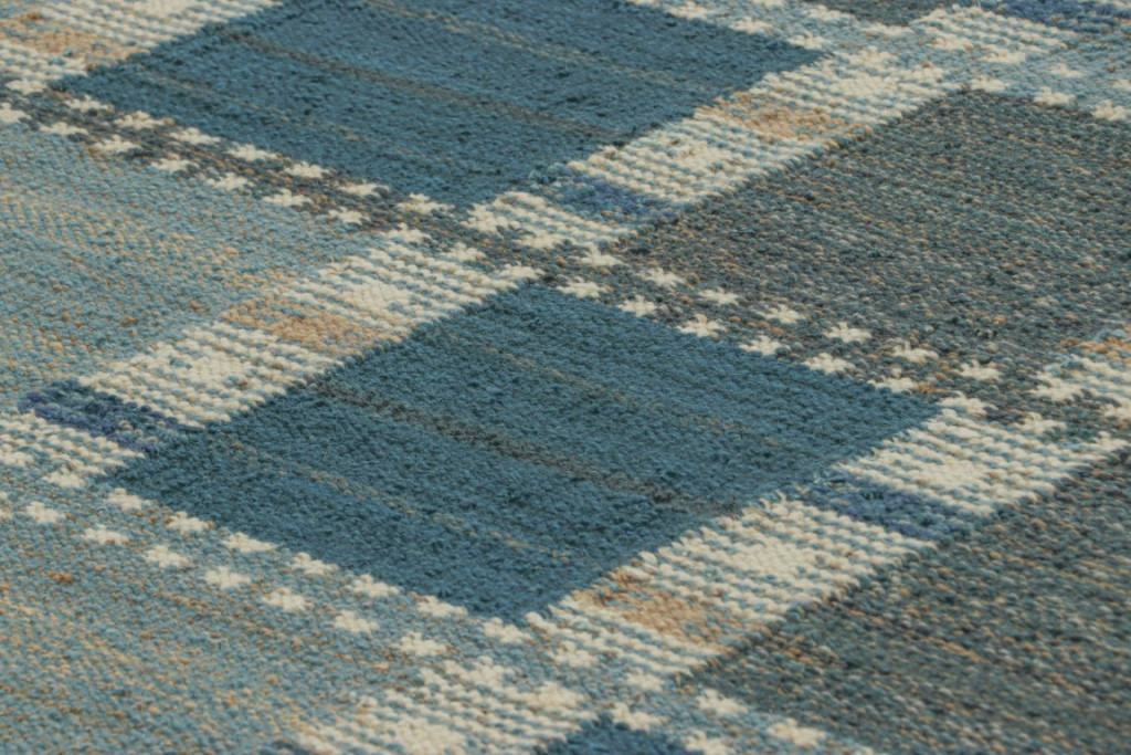 Swedish Scandinavian Geometric Rug