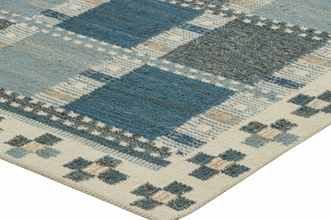 Swedish Scandinavian Geometric Rug