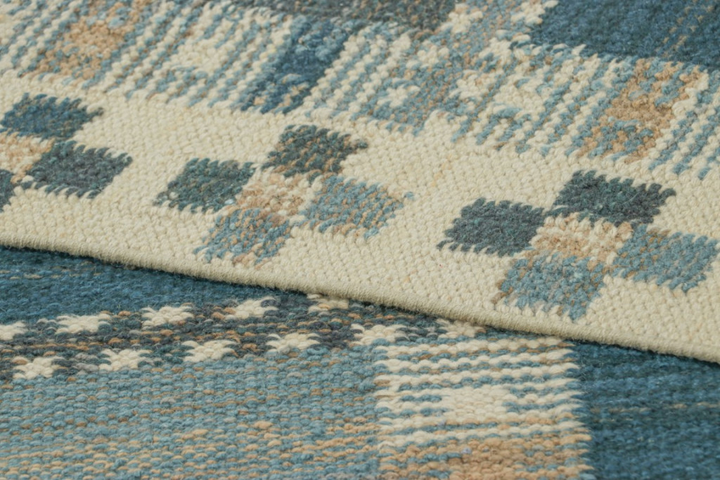 Swedish Scandinavian Geometric Rug