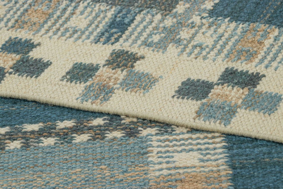 Swedish Scandinavian Geometric Rug