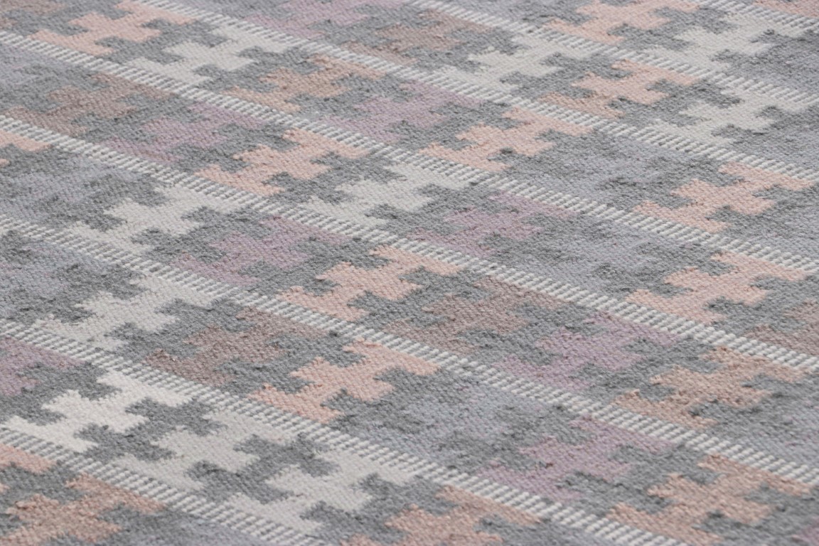 Swedish Scandinavian Geometric Rug