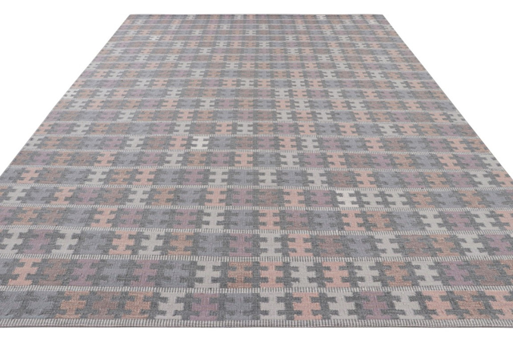 Swedish Scandinavian Geometric Rug