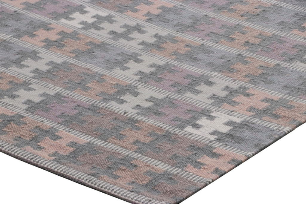 Swedish Scandinavian Geometric Rug