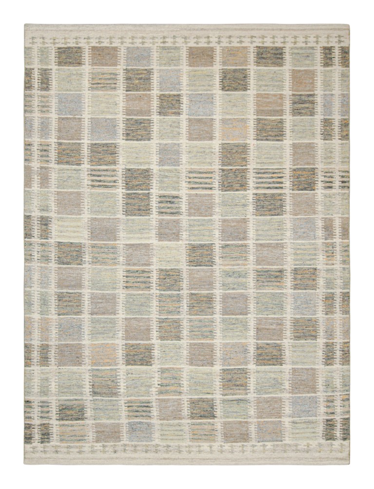 Swedish Scandinavian Geometric Rug