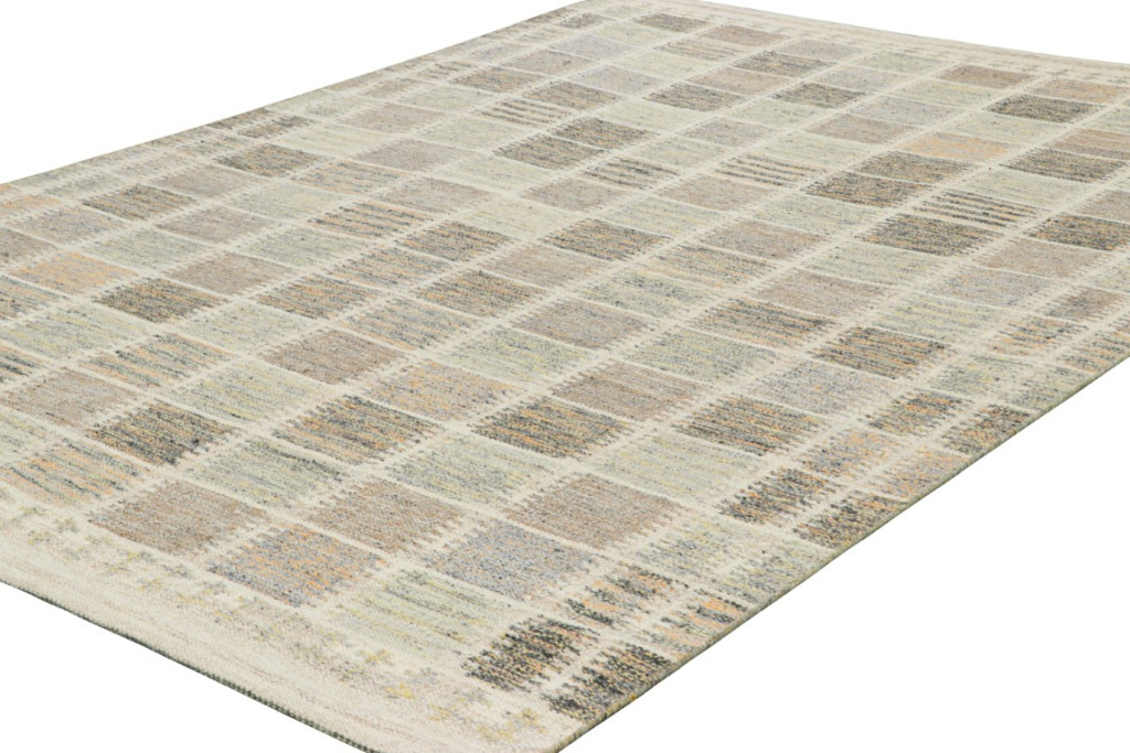 Swedish Scandinavian Geometric Rug