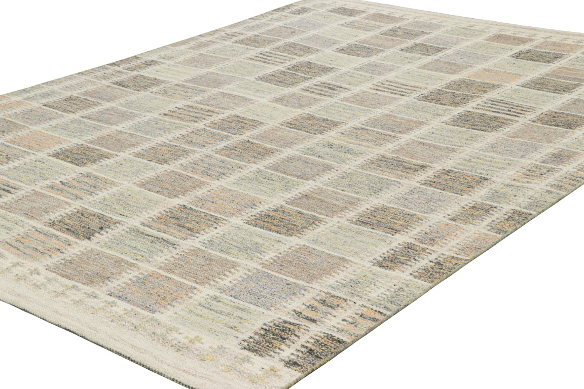 Swedish Scandinavian Geometric Rug