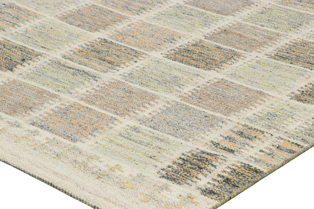 Swedish Scandinavian Geometric Rug