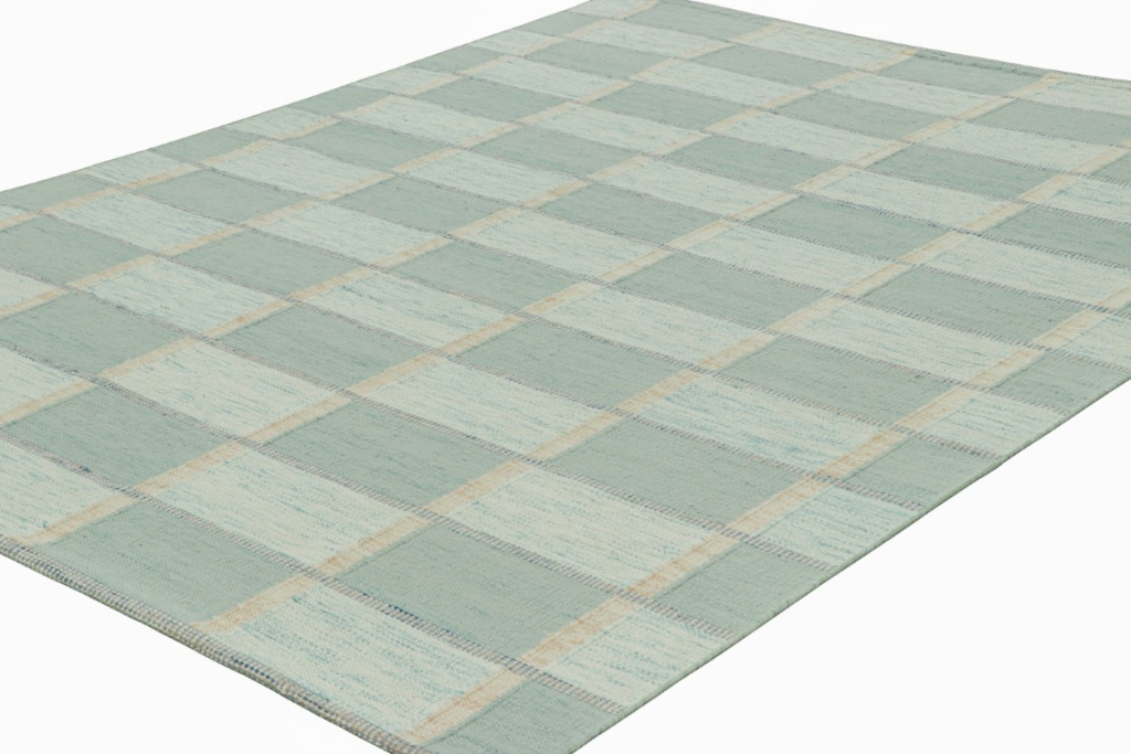 Swedish Scandinavian Geometric Rug