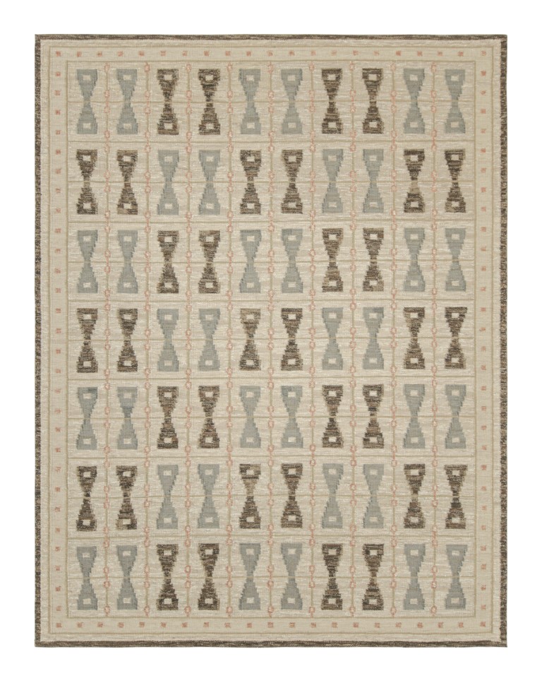 Swedish Scandinavian Geometric Rug