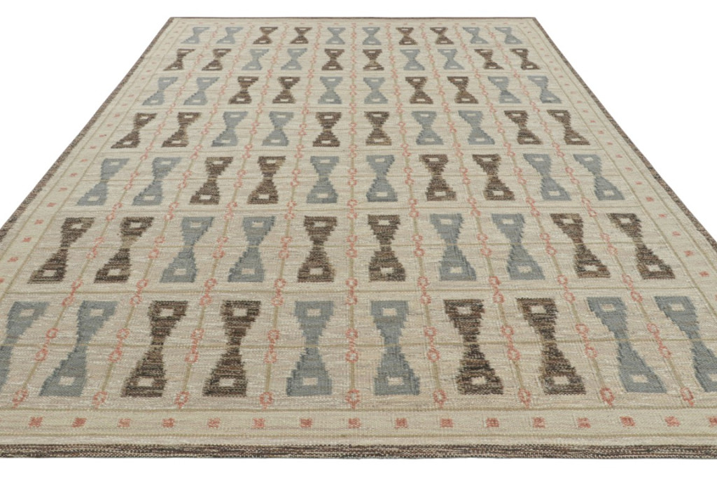 Swedish Scandinavian Geometric Rug