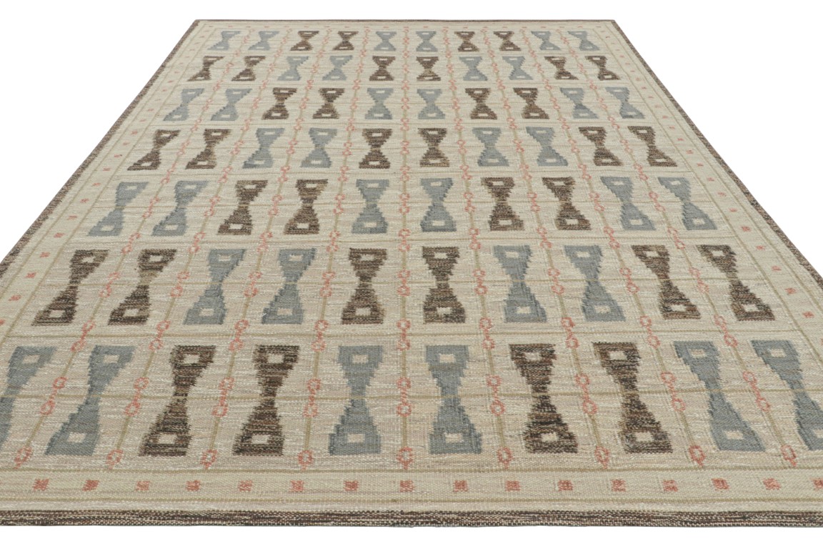 Swedish Scandinavian Geometric Rug