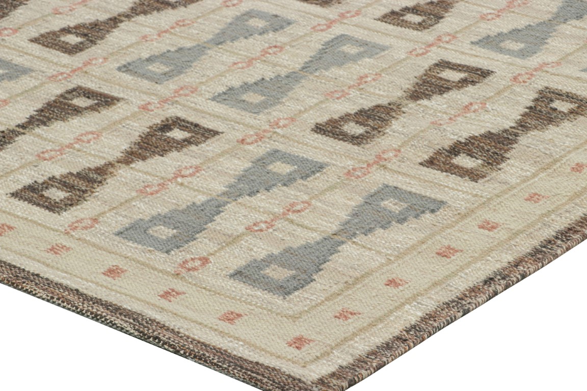Swedish Scandinavian Geometric Rug