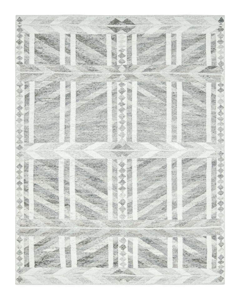 Swedish Scandinavian Geometric Outdoor Rug