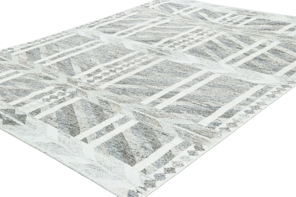 Swedish Scandinavian Geometric Outdoor Rug