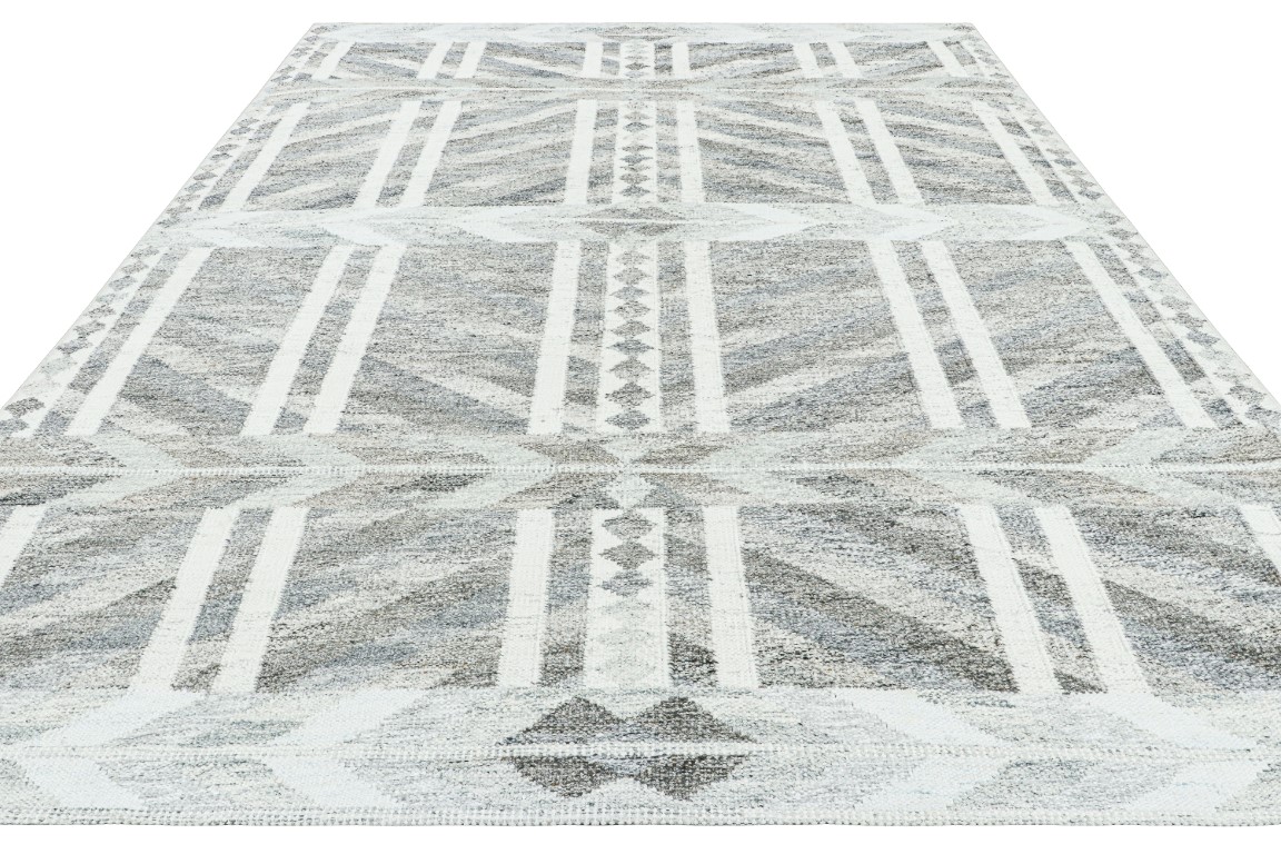 Swedish Scandinavian Geometric Outdoor Rug