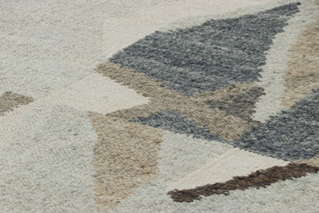 Scandinavian Abstract Geometric Rug