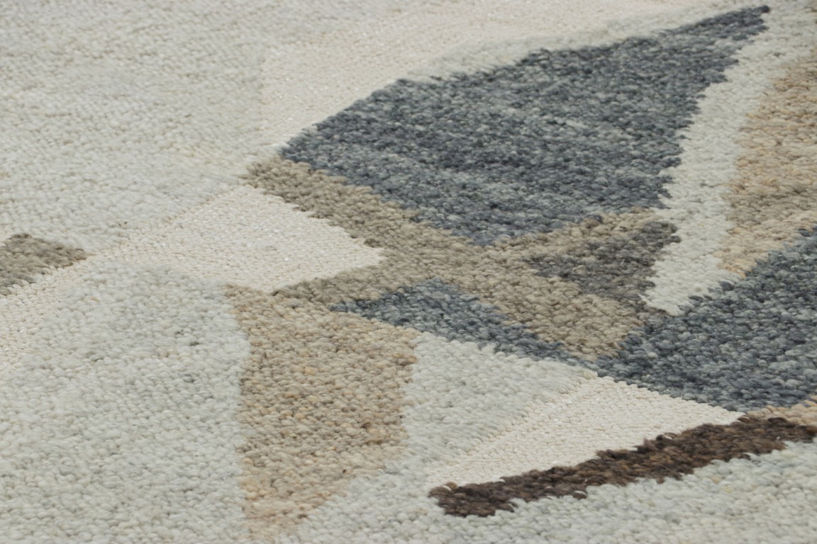 Scandinavian Abstract Geometric Rug
