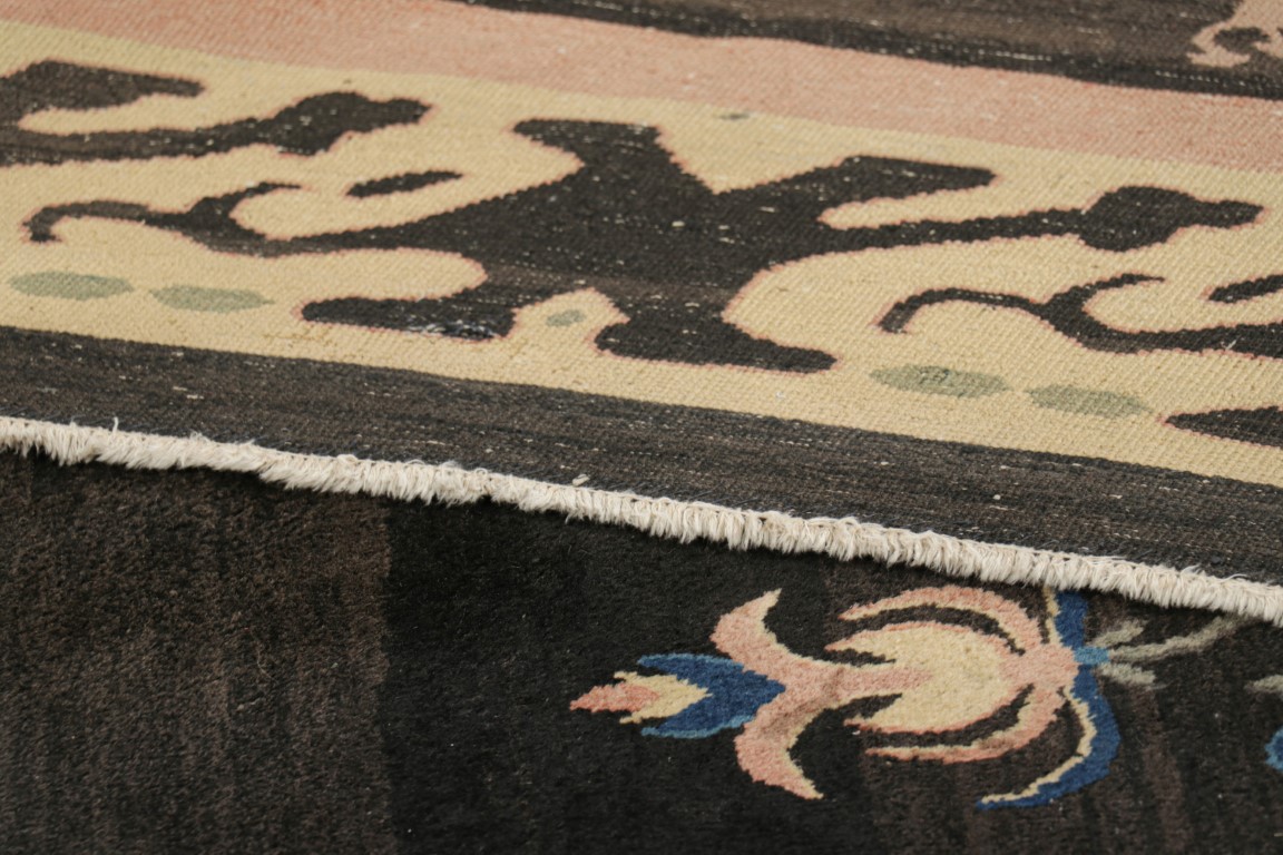 Antique Samarkand Floral Rug