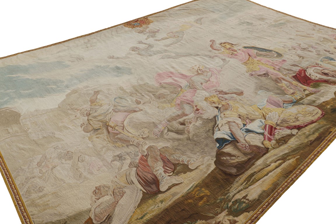 Antique French Beauvais Tapestry