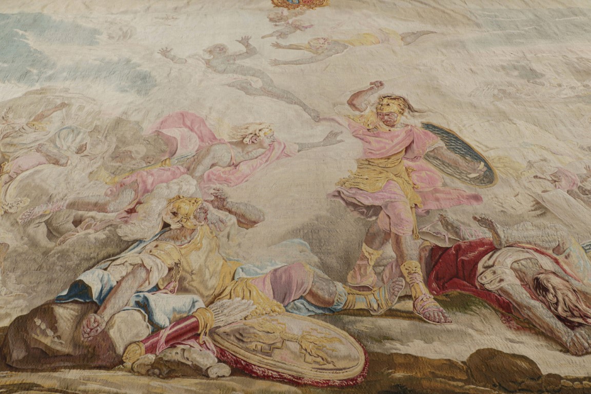 Antique French Beauvais Tapestry