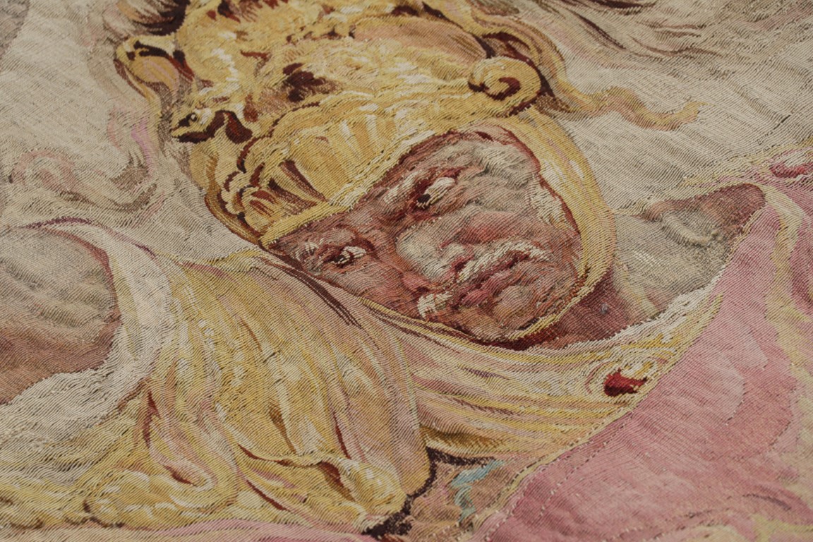 Antique French Beauvais Tapestry