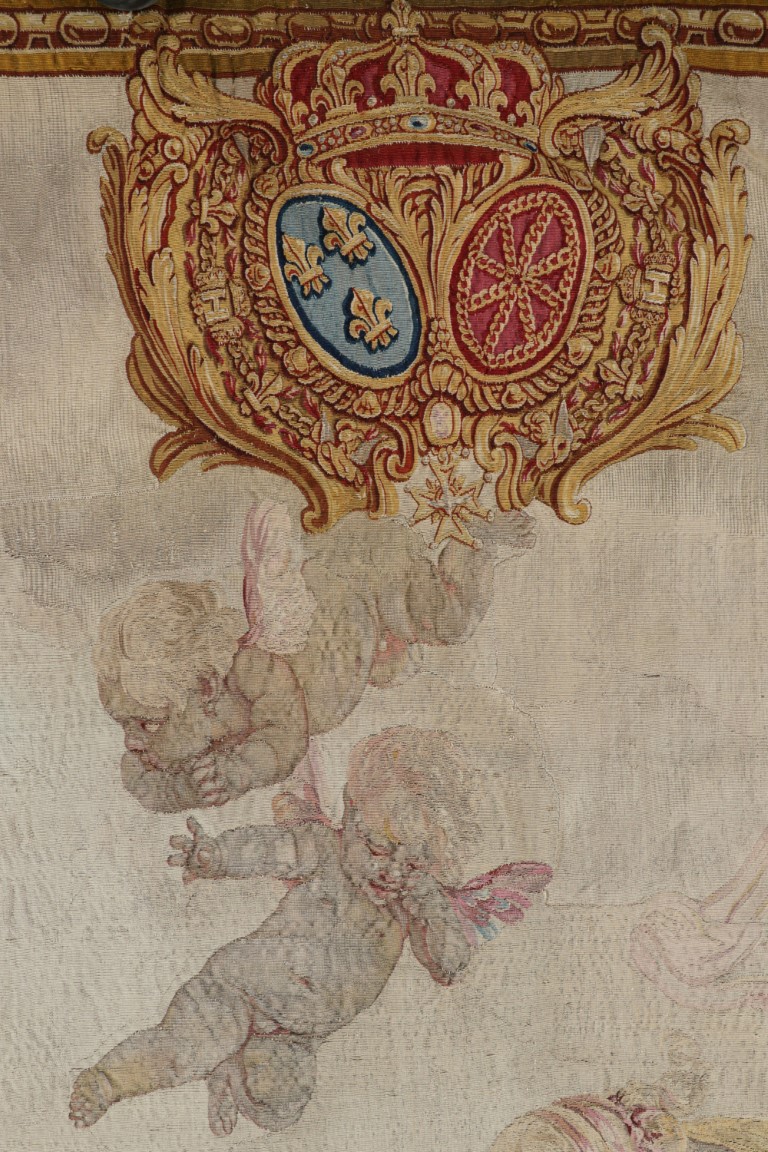 Antique French Beauvais Tapestry