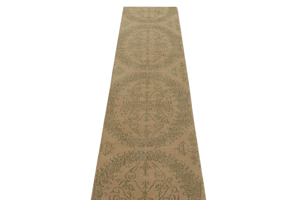 European Floral Medallion Rug