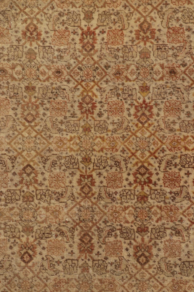 Antique Tabriz Floral Rug