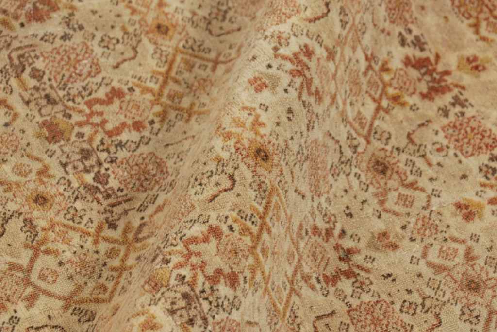 Antique Tabriz Floral Rug