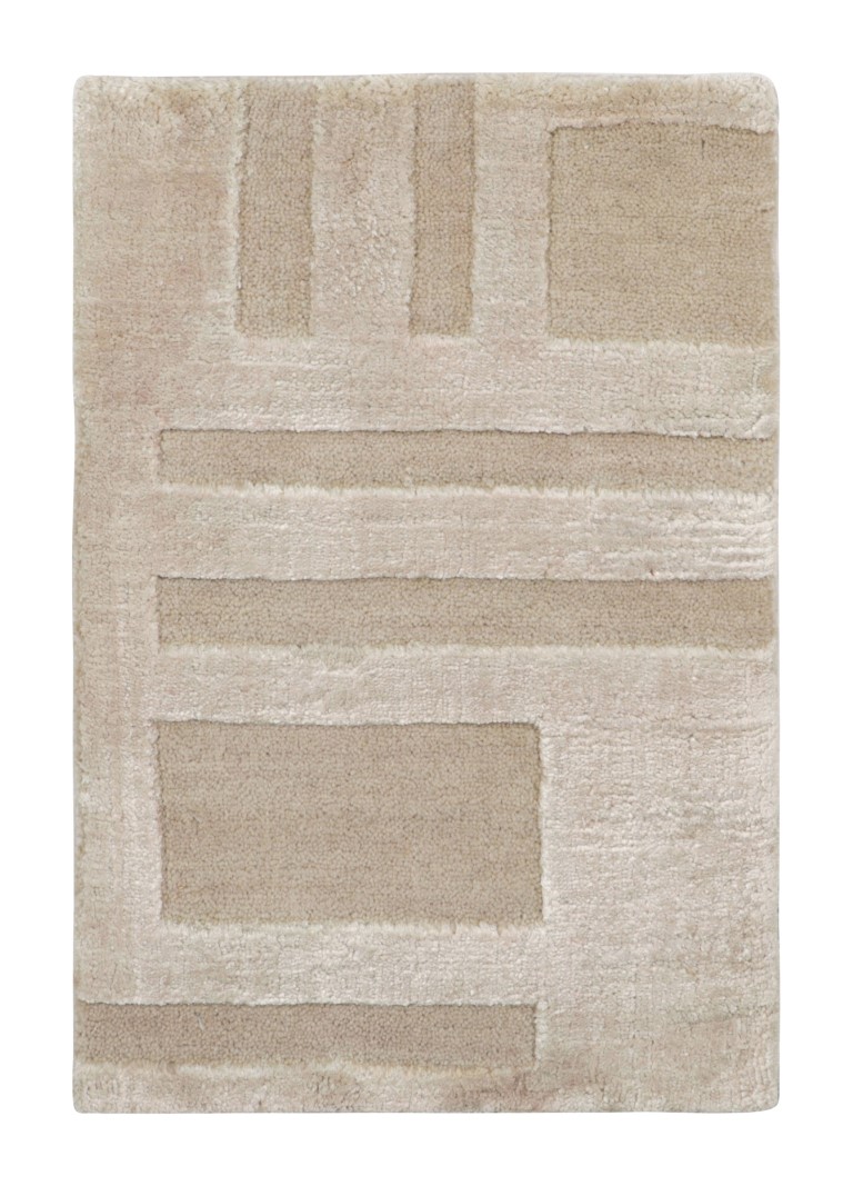 Contemporary Textural Custom Rug Sample, Geometric