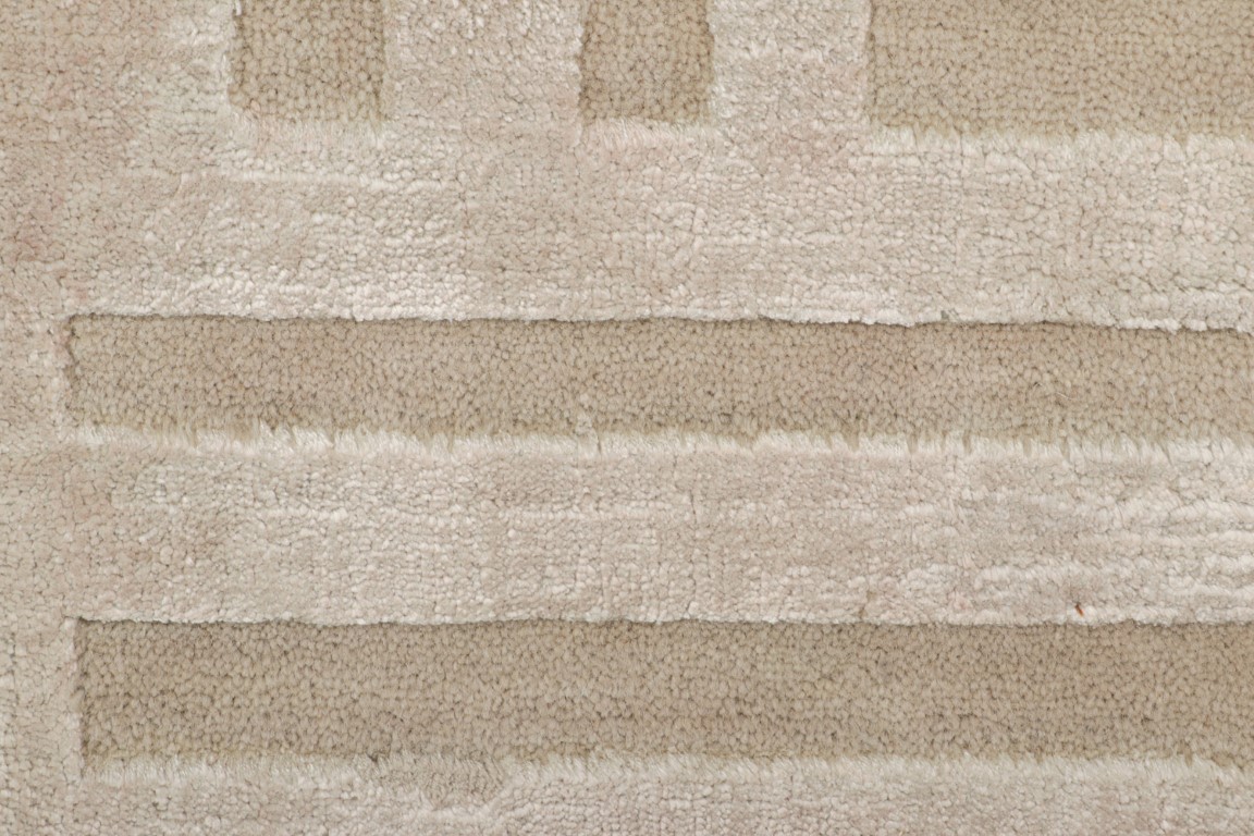 Contemporary Textural Custom Rug Sample, Geometric