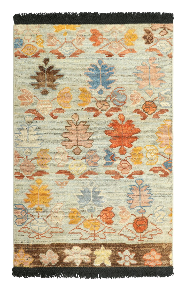 Tribal Floral Rug Sample