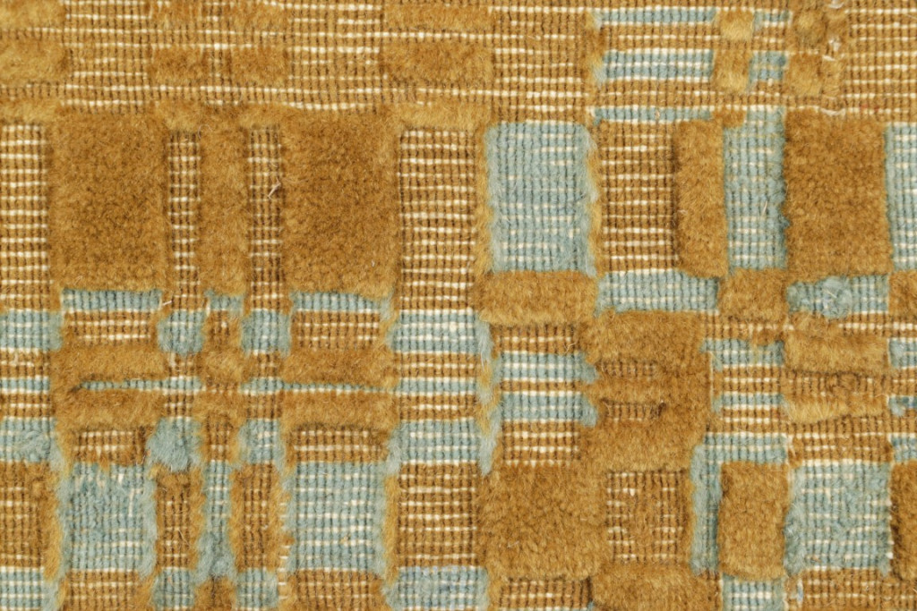 Modern Textural Custom Rug Sample, Geometric
