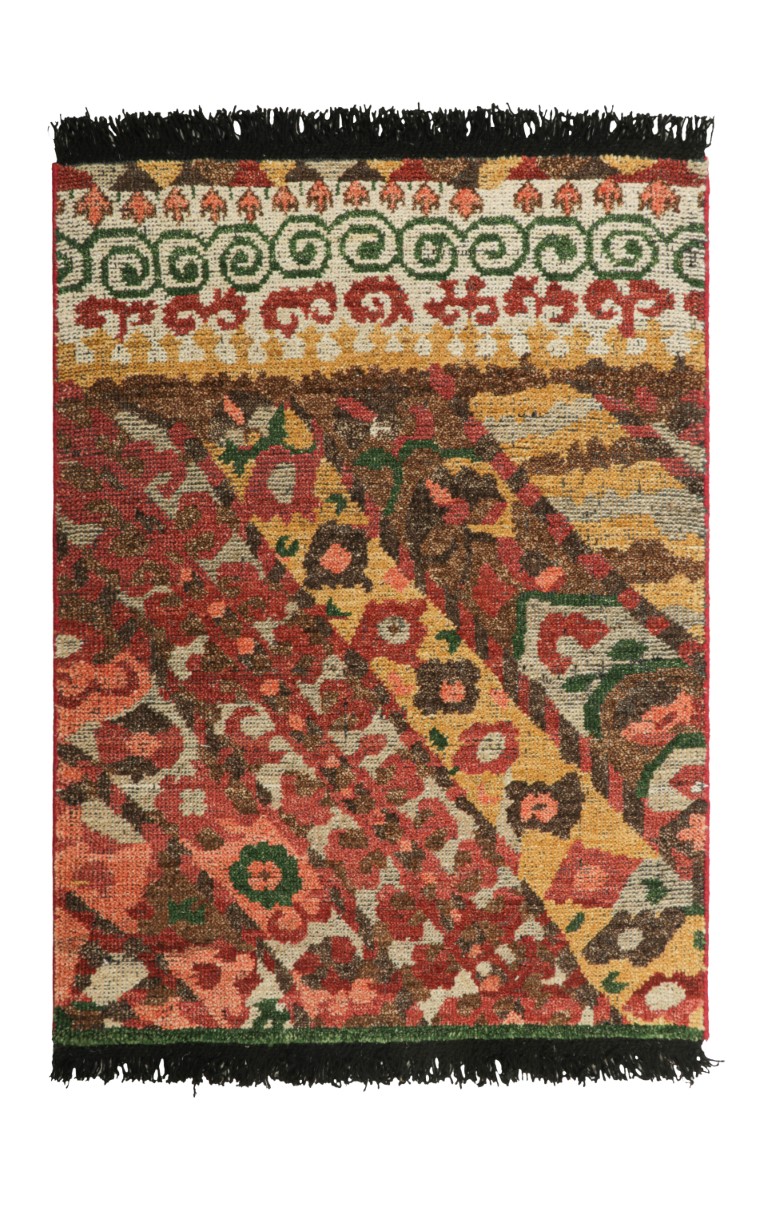 Tribal Custom Rug Sample, Geometric