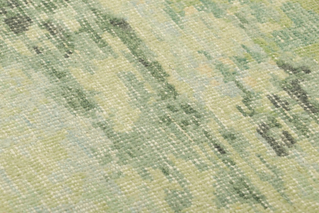 Distressed Custom Rug Sample, Abstract
