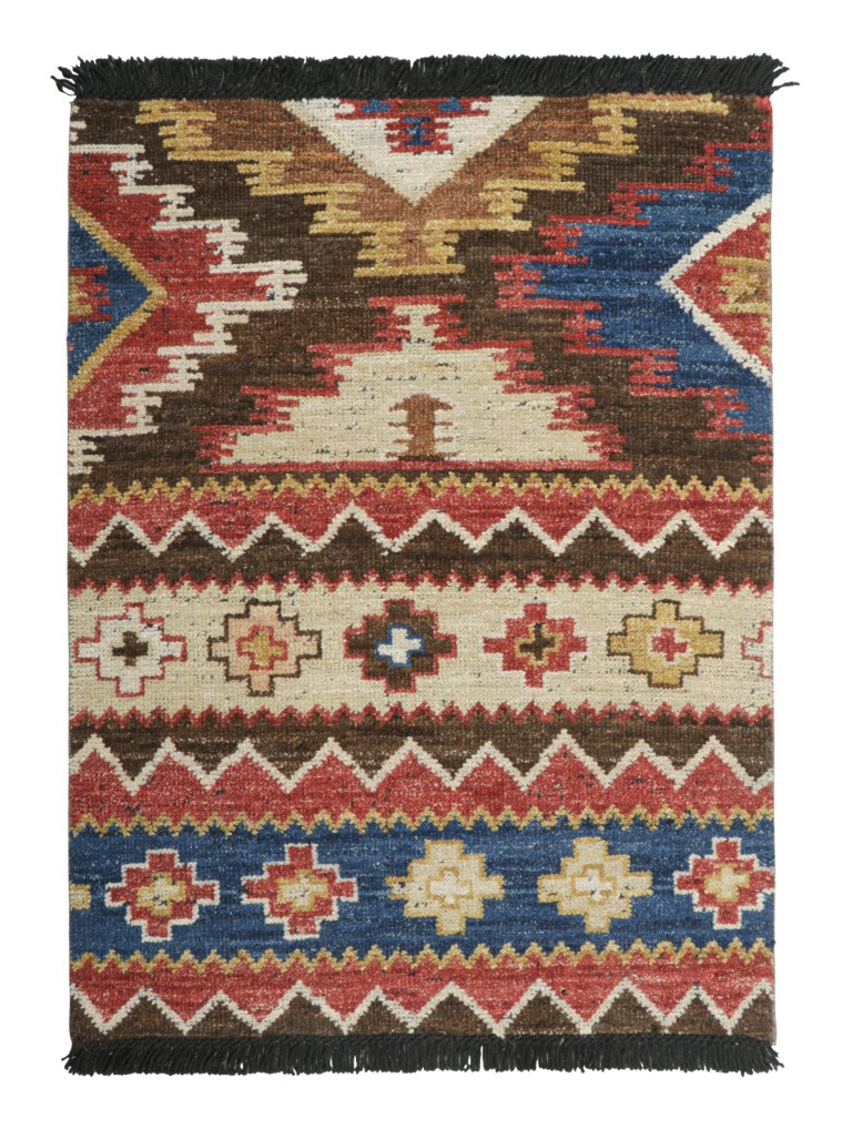 Classic Tribal Custom Rug Sample, Geometric