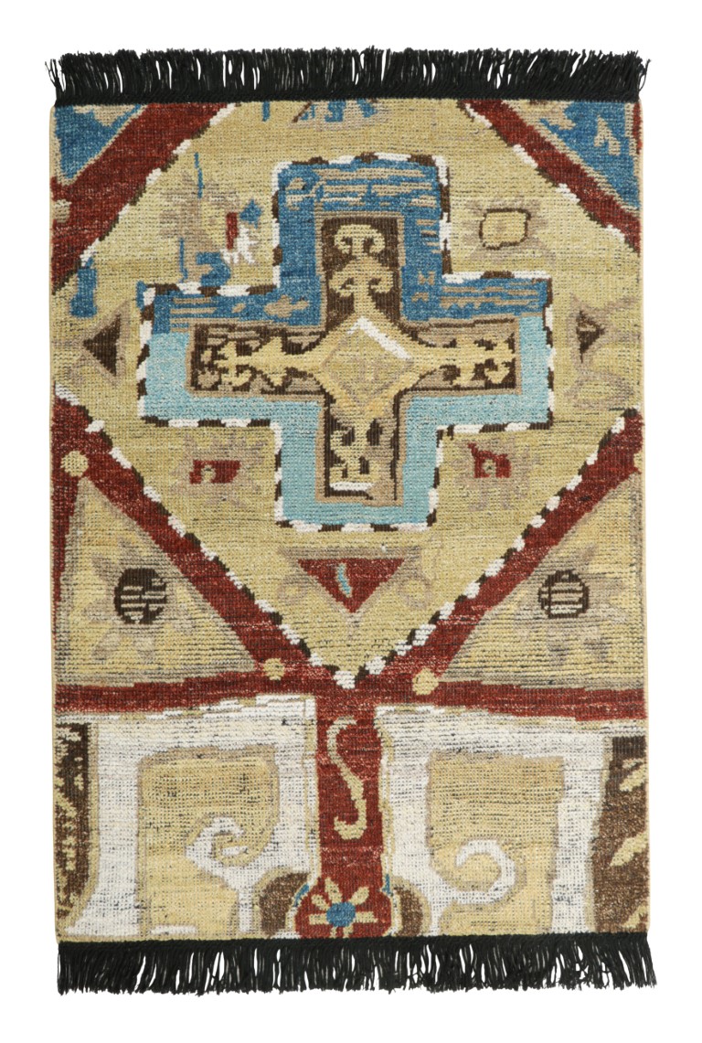 Classic Tribal Custom Rug Sample, Geometric