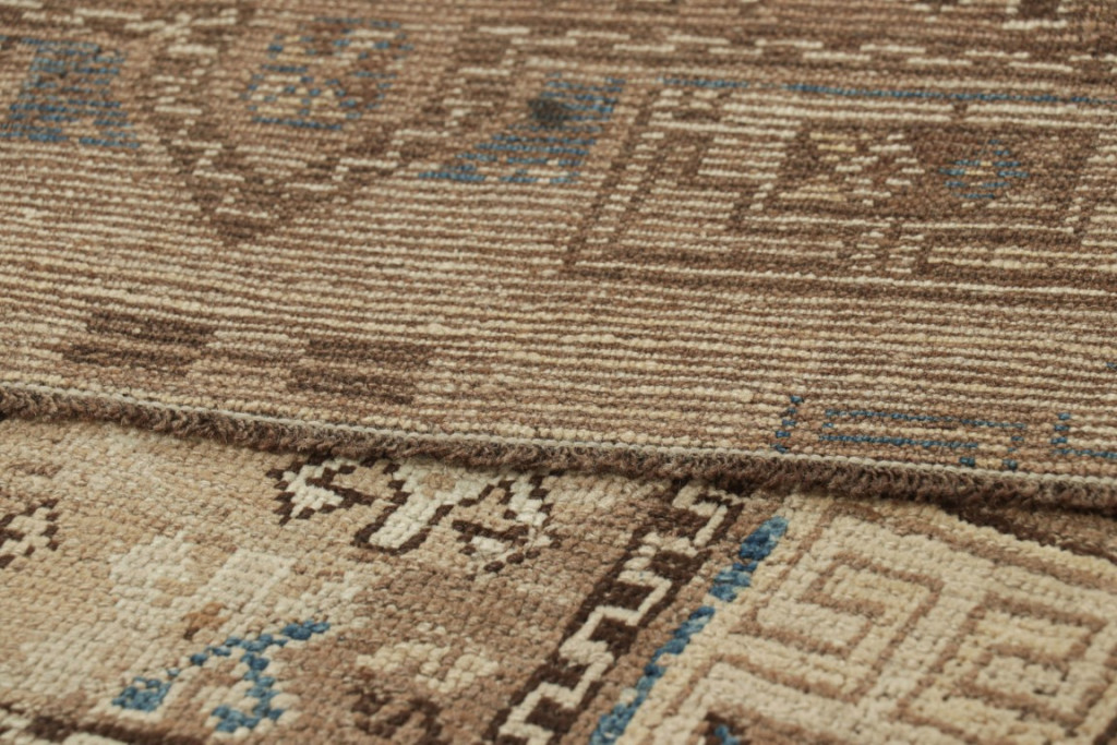 Antique Kazak Geometric Rug