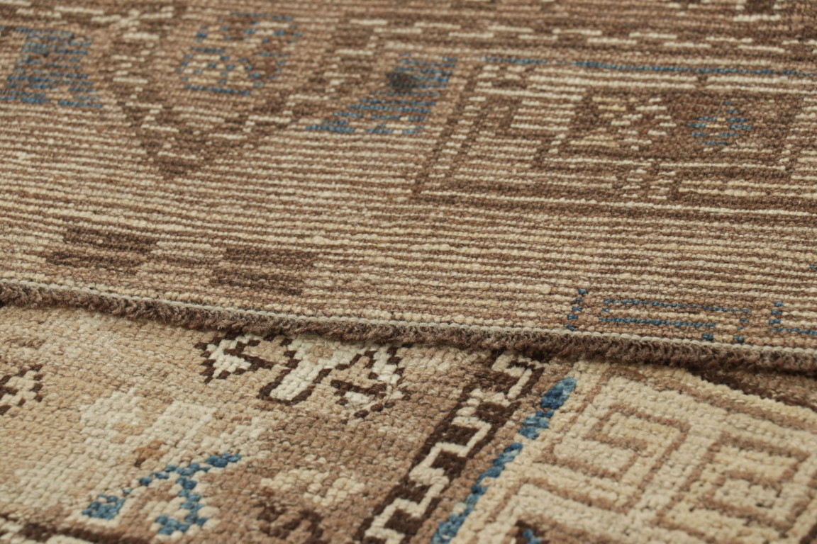 Antique Kazak Geometric Rug
