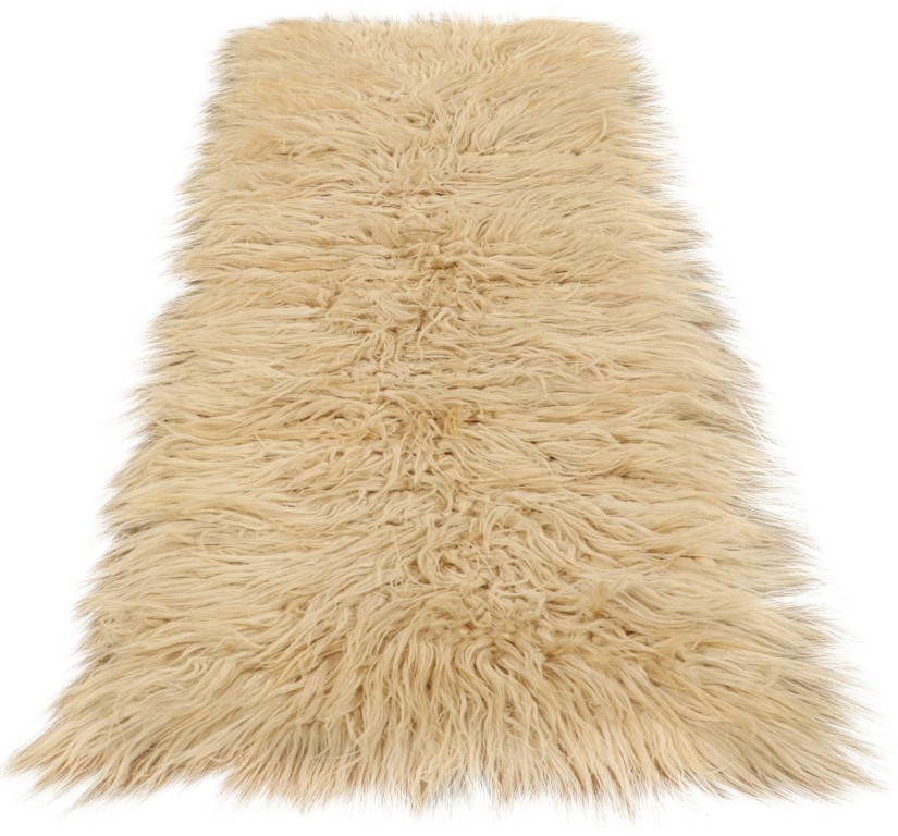 Vintage Tulu High Pile Rug