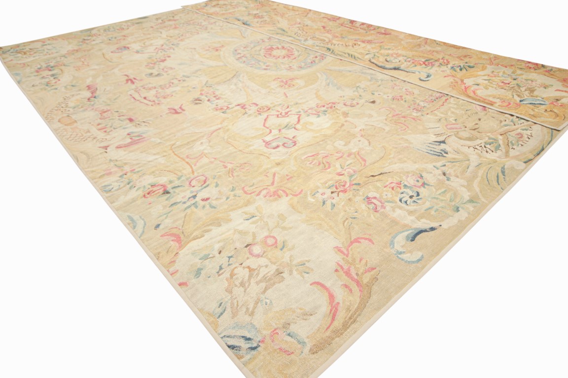 Antique Aubusson Rug