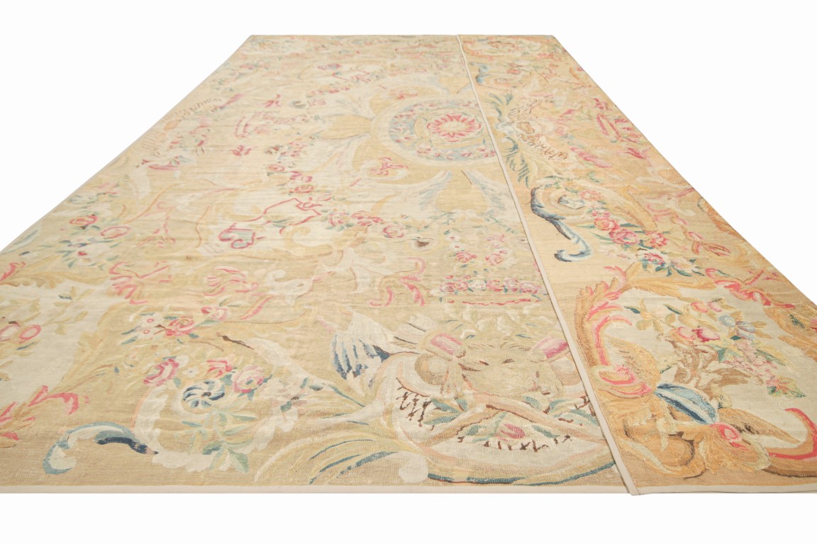 Antique Aubusson Rug